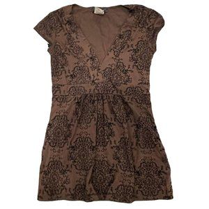 fleurish size medium y2k velour top